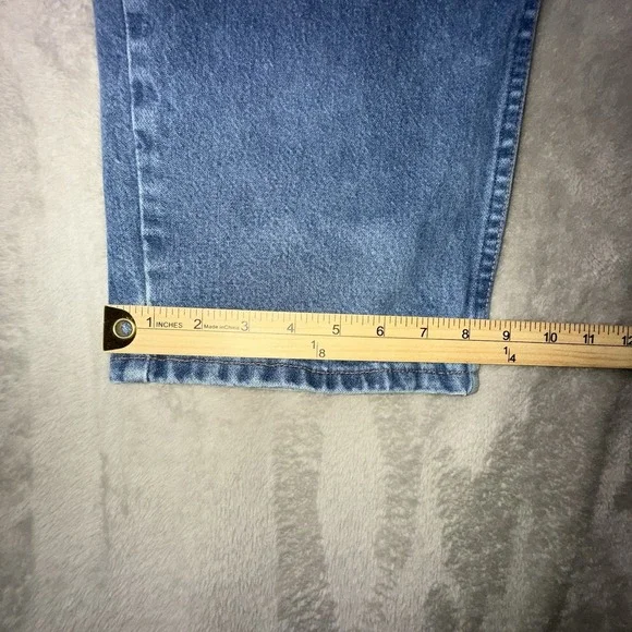 Vintage Wrangler Jeans Mens 40x32 Blue Denim 31MWZPW Relaxed Cowboy Cut Made USA - Picture 8 of 13